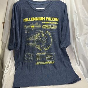 Star Wars Millennium Falcon Graphic T-Shirt